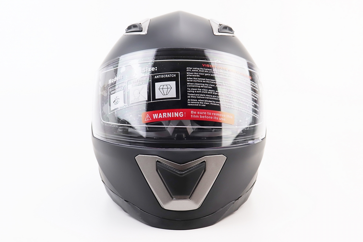 Шлем интеграл, закрытый BLD-M62 М (57-58см), ЧЕРНЫЙ матовый — изображение 4