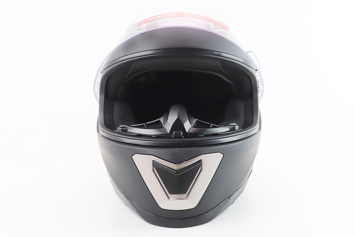 Шлем интеграл, закрытый BLD-M62 М (57-58см), ЧЕРНЫЙ матовый — изображение 5