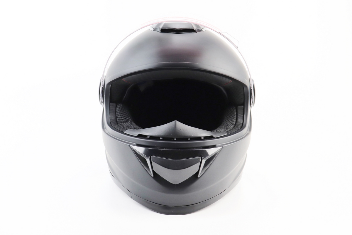 Шлем интеграл, закрытый BLD-М65 М (57-58см), ЧЕРНЫЙ матовый — изображение 5