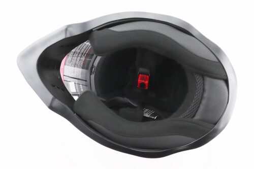 Шлем кроссовый/эндуро/АТV со стеклом BLD-819-7 М (57-58см),  ЧЕРНЫЙ/СЕРО-СИНИЙ — изображение 6