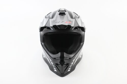 Шлем кроссовый/эндуро/АТV BLD-819-7 М (57-58см), ЧЕРНО-БЕЛЫЙ — изображение 4