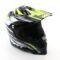 Шолом кросовий/ендуро/АТV BLD-819-7 S (55-56см), ЧОРНИЙ/НЕОНОВО-ЖОВТИЙ