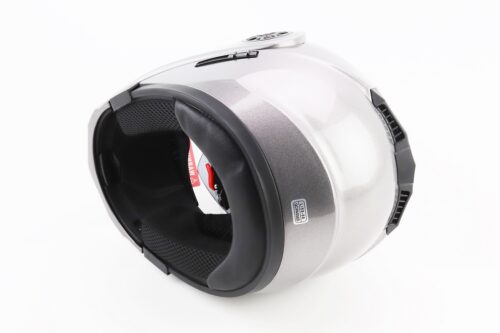Шлем модуляр, закрытый с откидным подбородком+откидные очки BLD-159 L (59-60см), СЕРЫЙ глянец — изображение 3