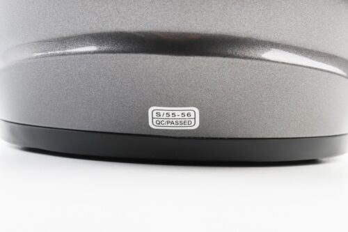 Шлем модуляр, закрытый с откидным подбородком+откидные очки BLD-159 S (55-56см), СЕРЫЙ глянец — изображение 8