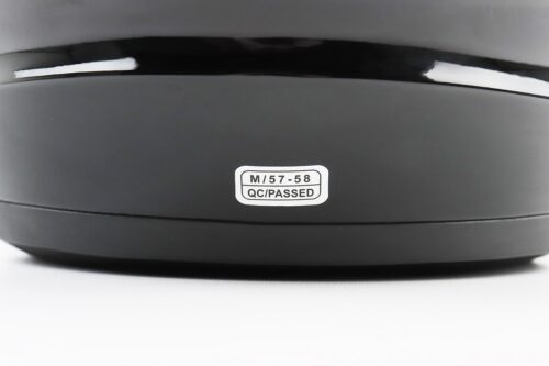 Шлем модуляр, закрытый с откидным подбородком+откидные очки BLD-159 М (57-58см), ЧЕРНЫЙ глянец — изображение 8