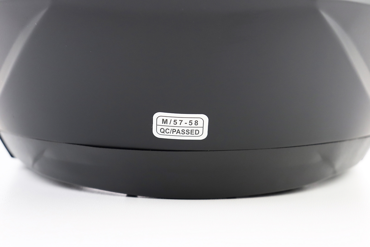 Шлем открытый+откидные очки BLD-708 М (57-58см), ЧЕРНЫЙ матовый — изображение 9