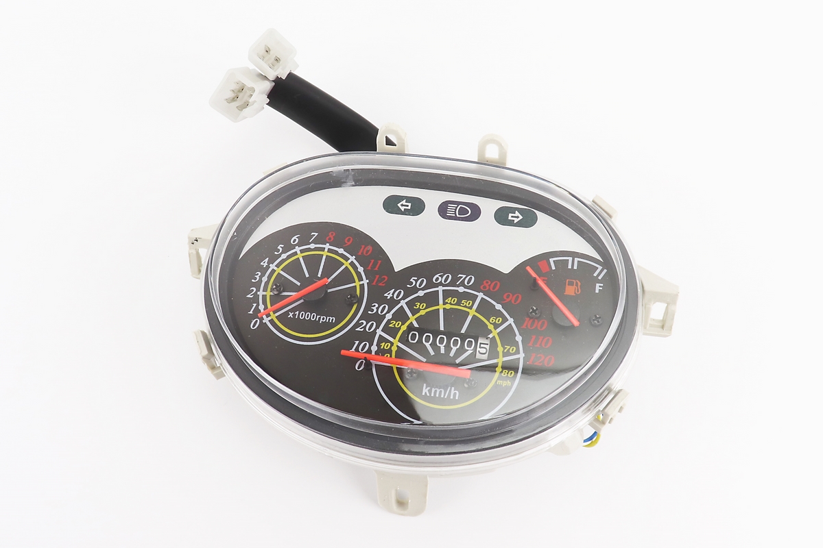 Спидометр в сборе (120км/ч) одна фишка