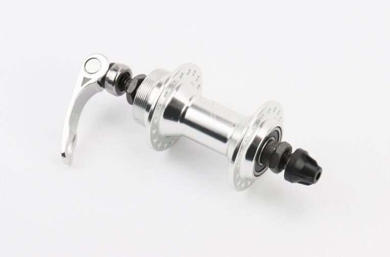 Втулка передня MTB алюмінієва 14Gx36H, Disk-brake (різьблення), 2 пром-підшипники 6200 2RS, крепл. ексцентрик