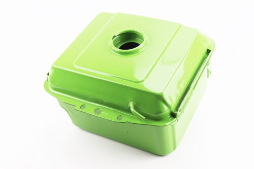 Бак топливный R190N, 275x220x165mm, потайная горловина, отверстие под шланг топливный — изображение 2