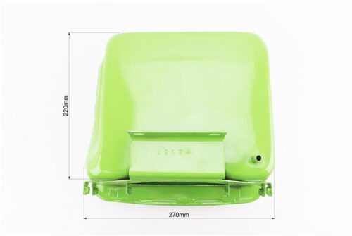 Бак топливный R190N, 275x220x165mm, потайная горловина, отверстие под шланг топливный — изображение 4