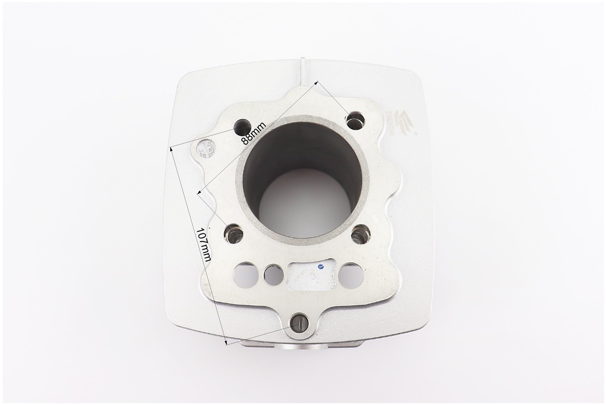 Циліндр к-кт (цпг) 150cc-62мм (висота циліндра 69/97мм) (палець 13мм) - Зображення 4