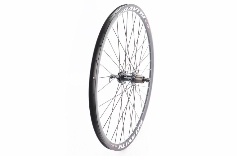 Колесо 29″ заднее Disk-brake, обод «капля» и втулка 14Gx36H алюминиевые NECO MS37R, под кассету 8-9зв, крепл. эксцентрик, «GRAVITY»