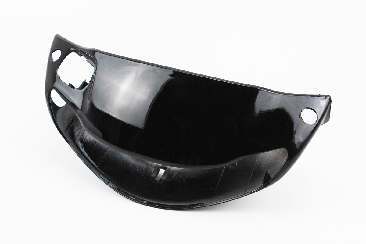 Honda DIO AF-34 пластик - к-кт фарбований 5 деталей (голова під диск. гальмо), ЧОРНИЙ - Зображення 2