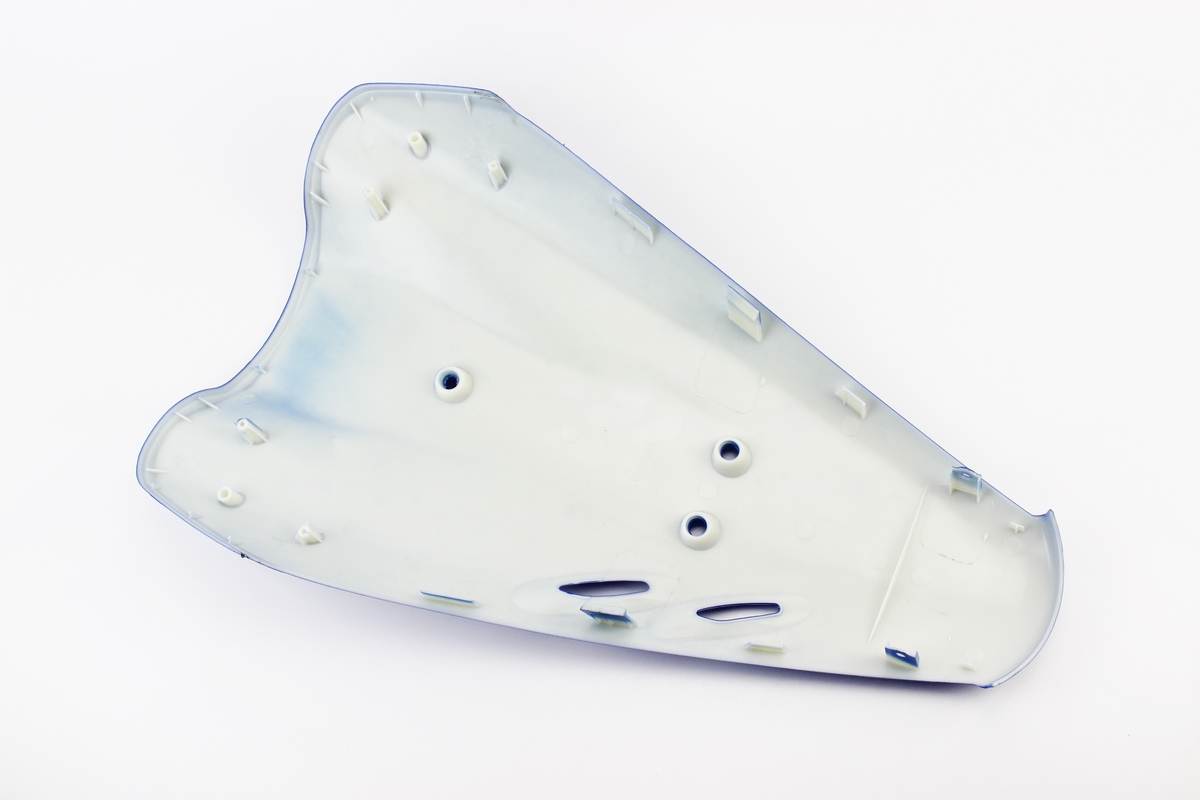 Honda DIO AF-34/35 пластик - передний верхний "клюв", СИНИЙ — изображение 2