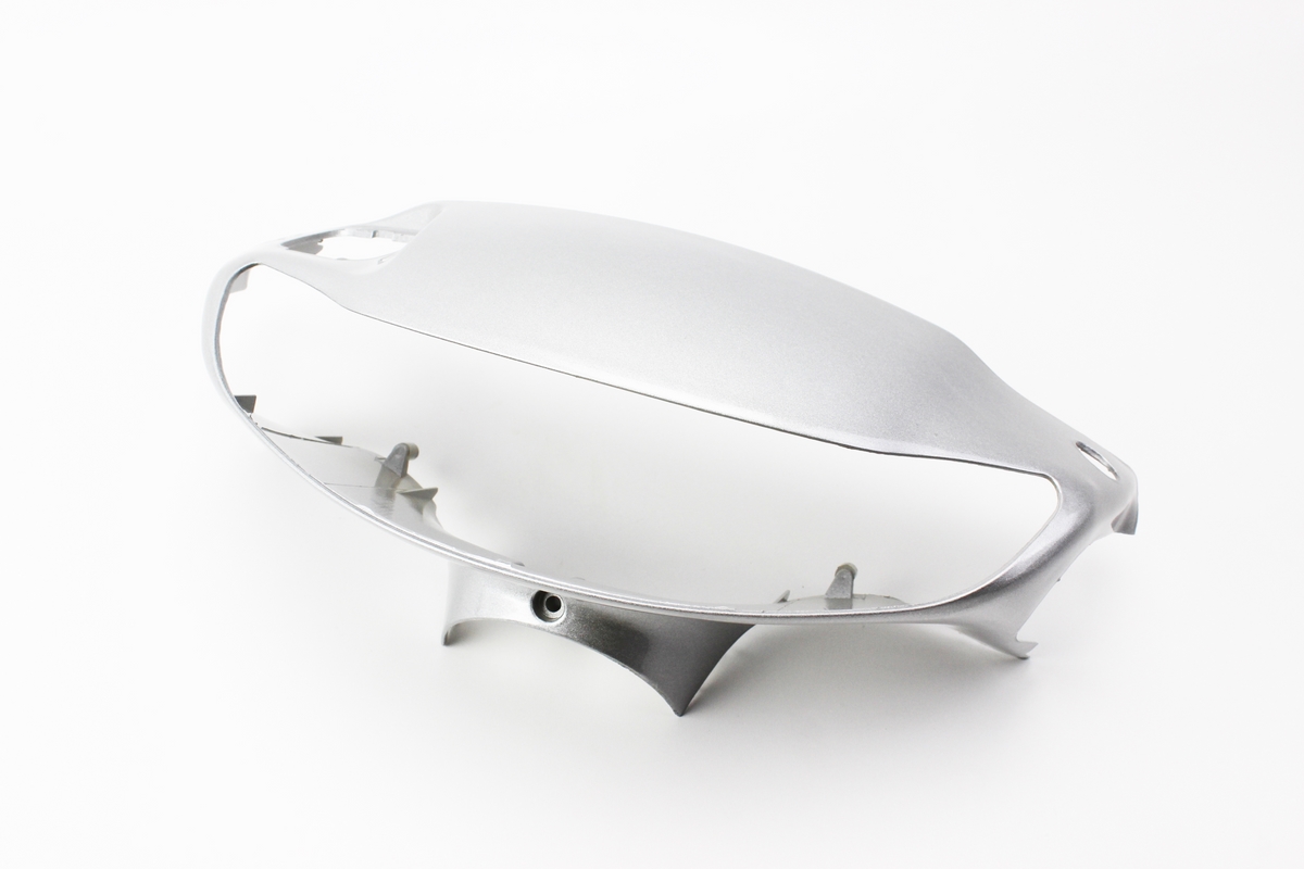 Honda DIO AF-35 пластик - керма передній "голова", СІРИЙ