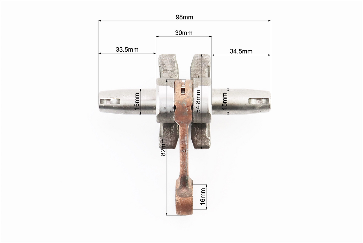 ATV детский - Коленвал (под палец 12мм, есть ржавчина) — изображение 2