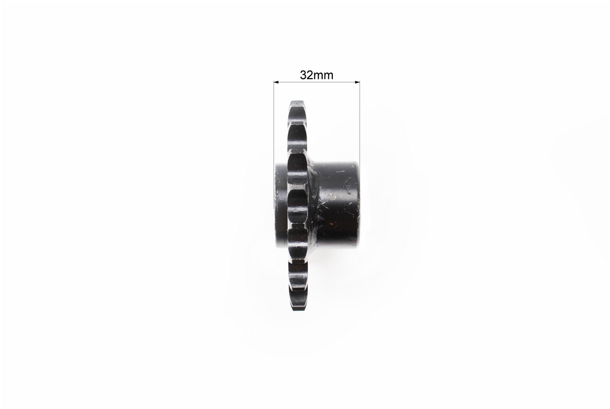 Звезда приводная задняя шлицевая 428-19T (втулка d=25mm, L=32mm) — изображение 3