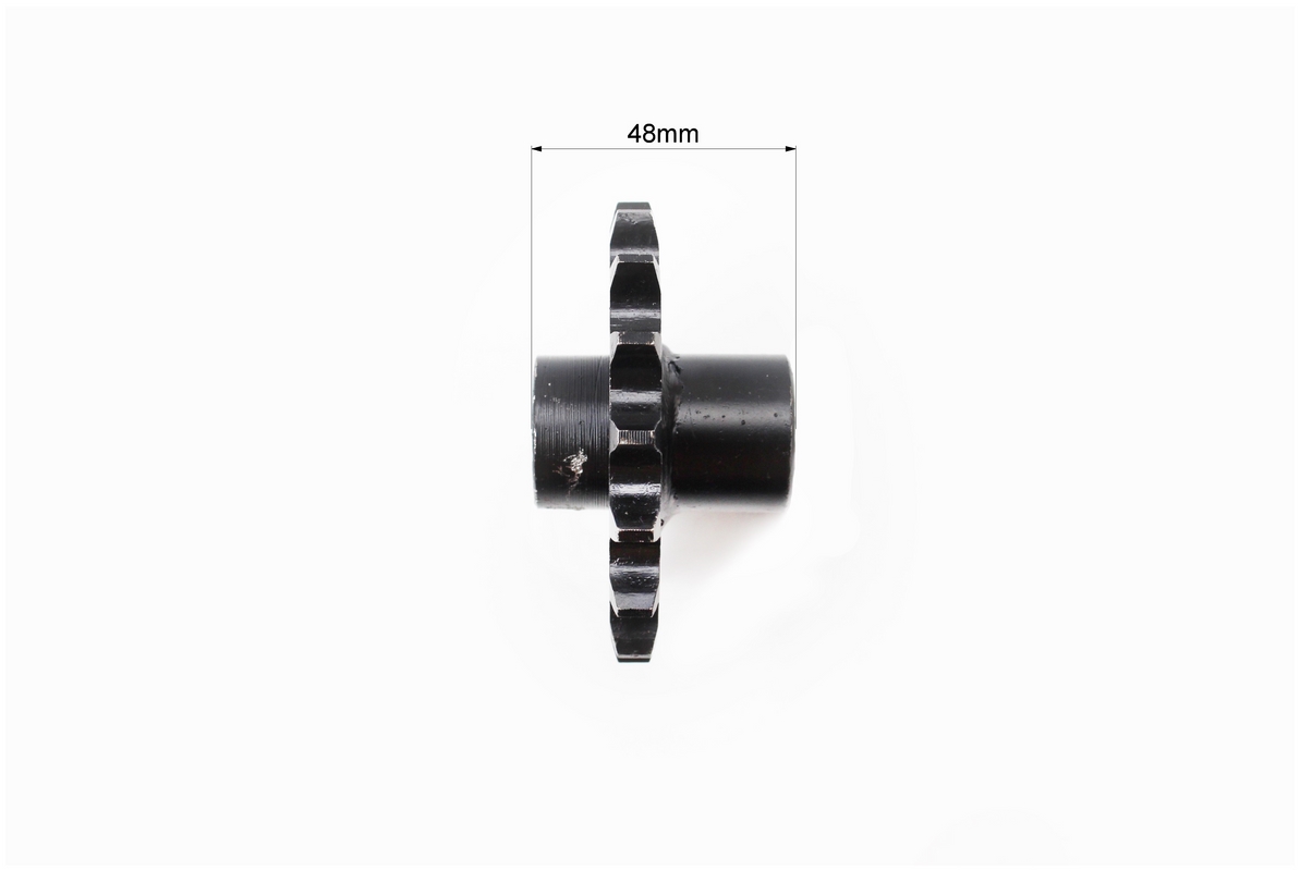 Звезда приводная задняя шлицевая 530-16T (втулка d=20mm, L=48mm) — изображение 3