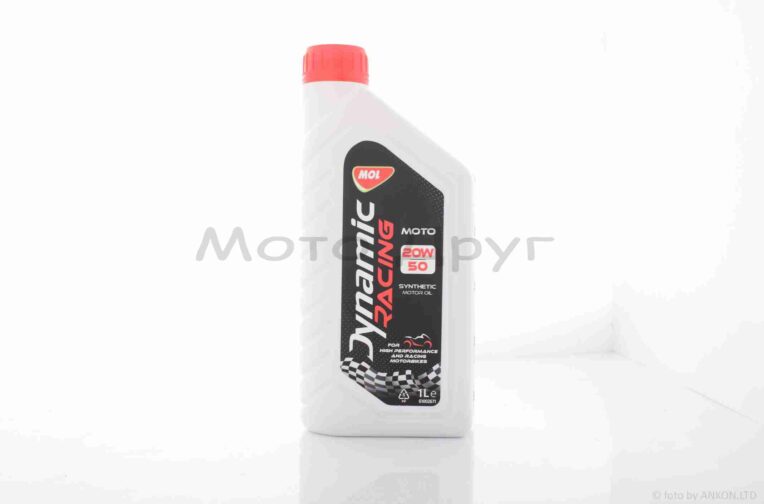 Олія моторна 4T, 1л синтетика “MOL DYNAMIC MOTO” (20W50, GP)