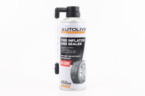 Герметик для быстрого ремонта шин "TIRE INFLATOR SEALER",  Аэрозоль 450ml