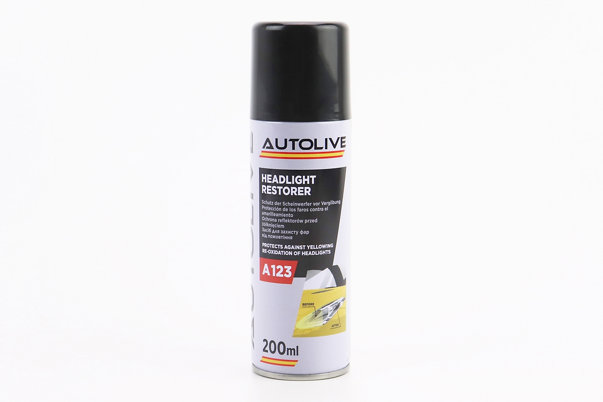 Засіб для захисту фар від пожовтіння та зміни кольору "HEADLIGHT RESTORER", 200ml