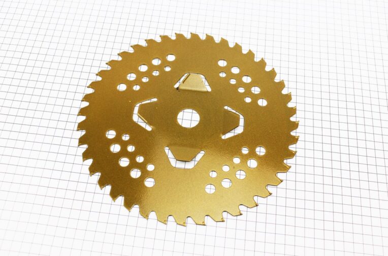 Нож 40Тх255mm победитовые зубья “лепесток”, “GOLD”