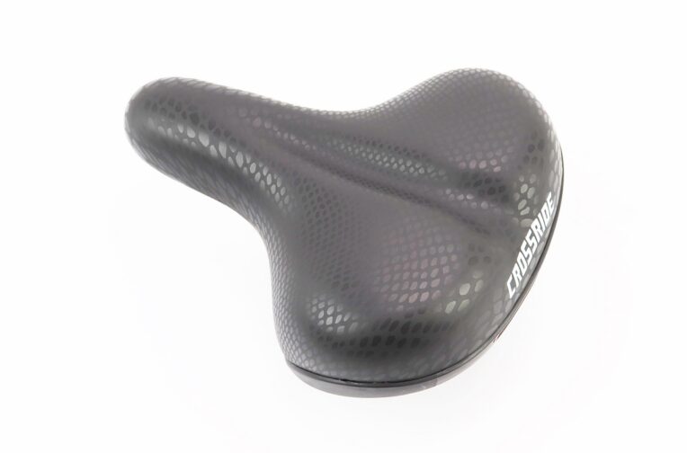 Сиденье ХВЗ 255×200мм, чёрное CROSSRIDE N153В