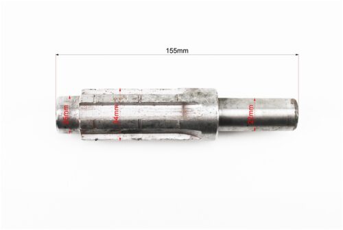 Вал первичный привода цепи L-155mm, d-25/34/22mm, ZUBR - Z-180, BIZON, BULAT — изображение 2