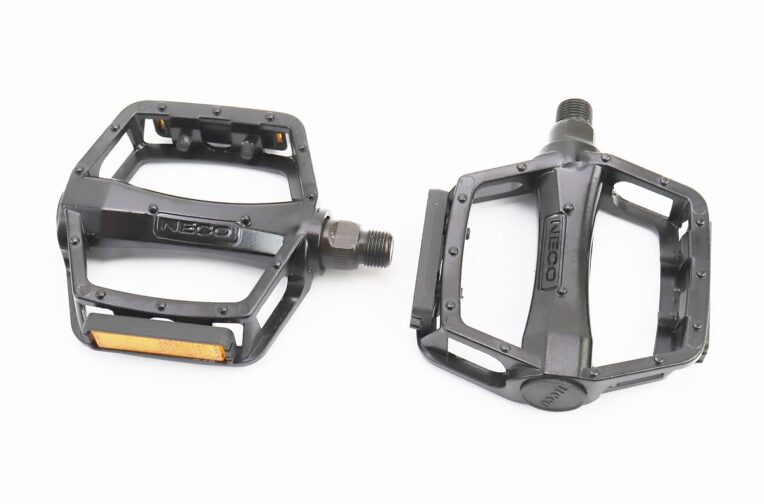 Педалі MTB широкі 9/16″ (108x100x25mm) алюмінієві, чорні WP303А