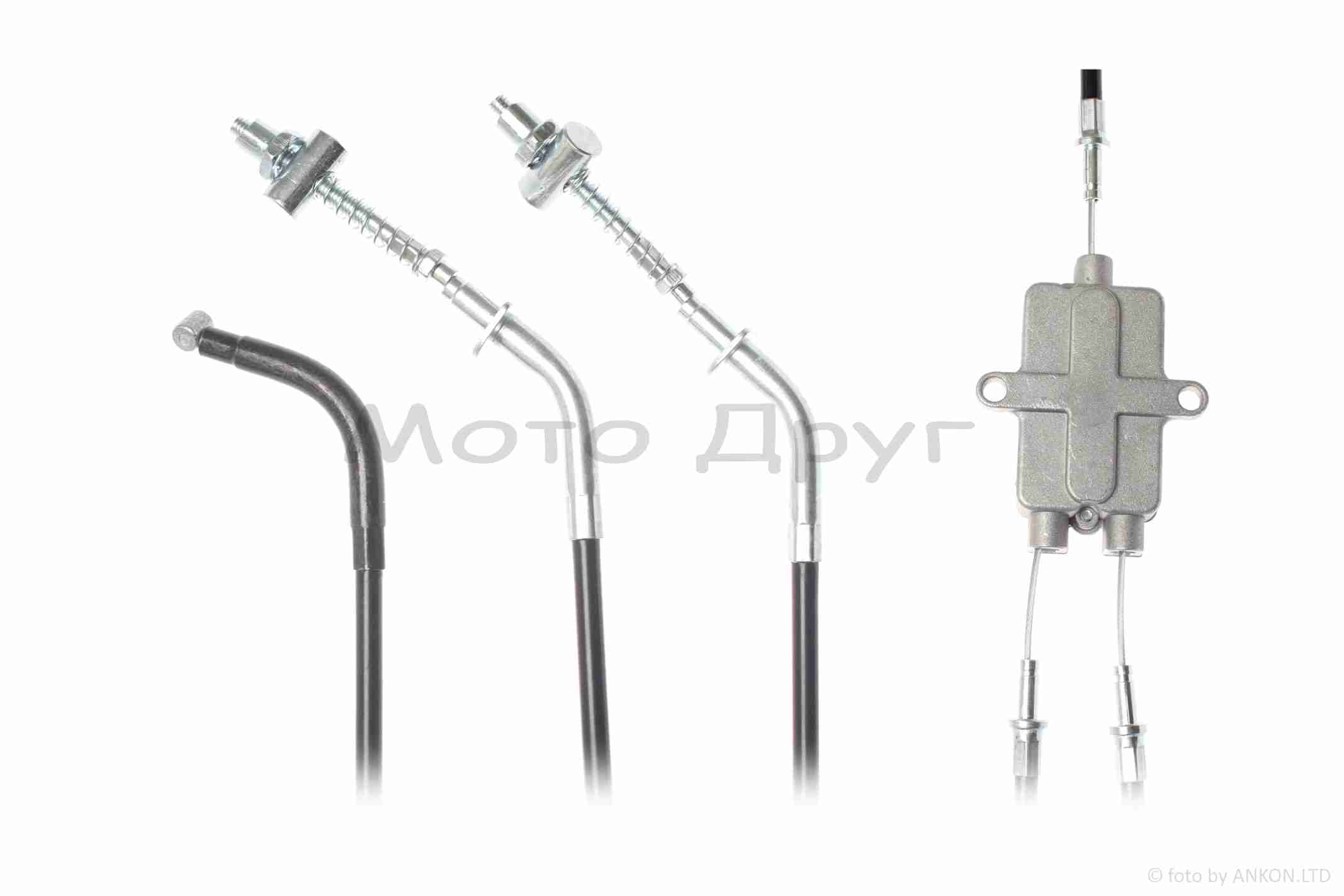 Трос переднего тормоза POCKET BIKE, ATV 2T раздвоенный