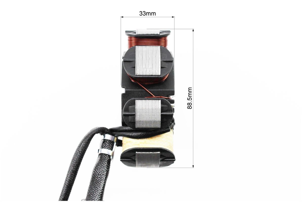 Статор магнето (генератора) CG 200 (8 катушек “5 проводов”), (d=88,5мм) — изображение 4
