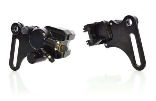 Суппорт тормозной  TTR125  задний, однопоршневой  "LIPAI"  (черный)