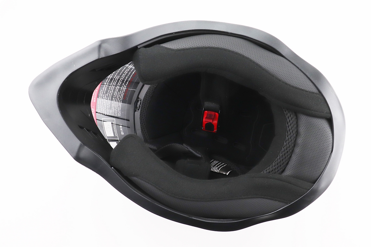 Шлем кроссовый/эндуро/АТV со стеклом BLD-819-7 S (55-56см), ЧЕРНЫЙ/ЖЕЛТО-ОРАНЖЕВЫЙ — изображение 6