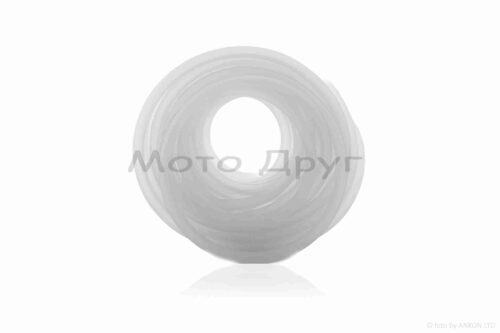 Паливний шланг  6mm, 10 метрів, силіконовий  (прозорий)