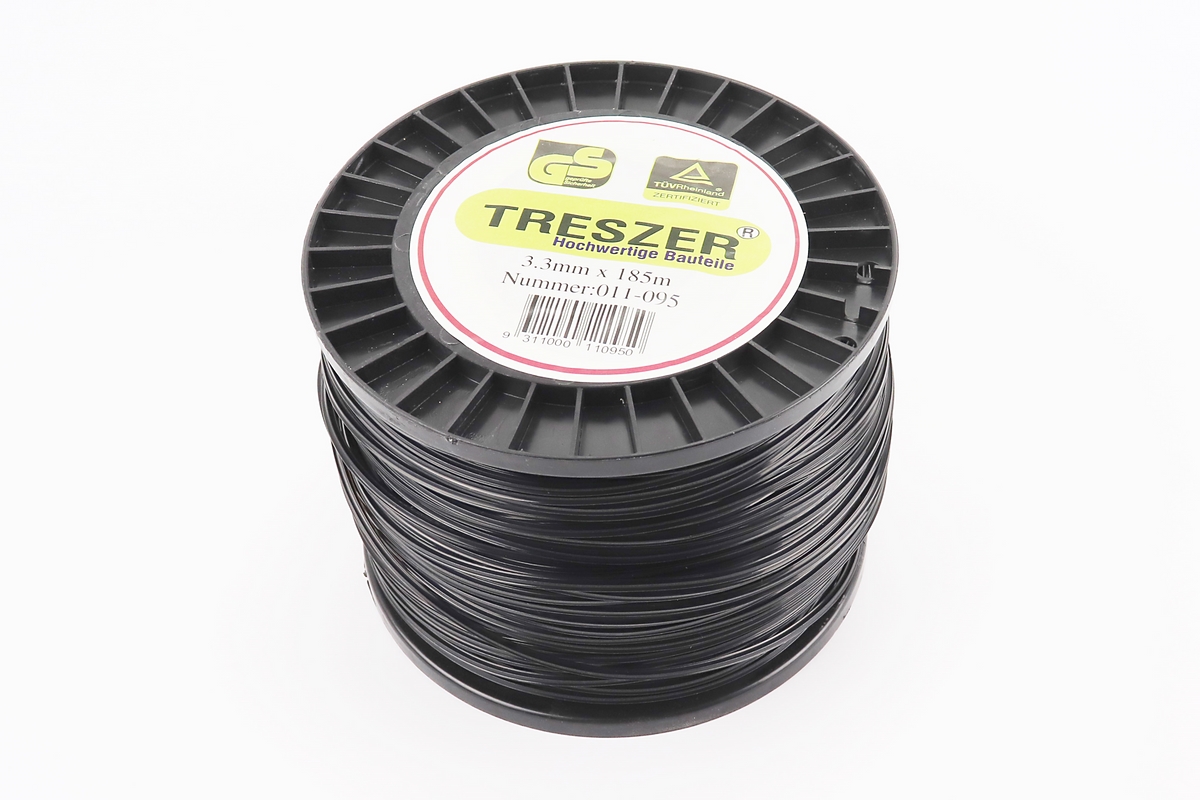 Струна косильна d-3,3mm, 185м "зірка"