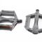 Педалі BMX 9/16" ((90x75x20mm) пластикові, чорні (без підшипників)