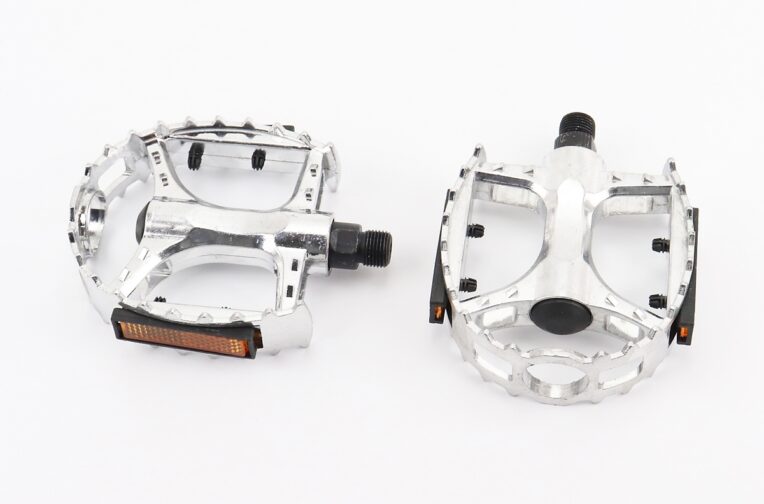 Педалі MTB широкі 9/16″ (100х95х30мм) алюмінієві, сірий