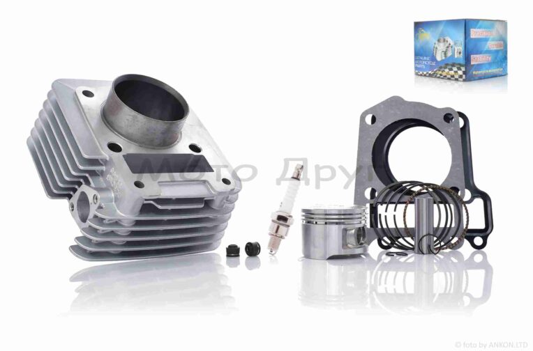 Поршневая группа (ЦПГ) YBR125 D54, p15, h65.4 #PRO “LIPAI”