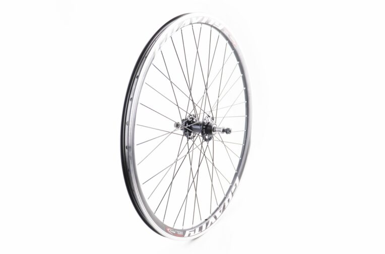 Колесо 27,5″ заднє Disk-brake, обід та втулка 14Gx36H алюмінієві, під вільнобіг, кріпл. гайка, “GRAVITY”