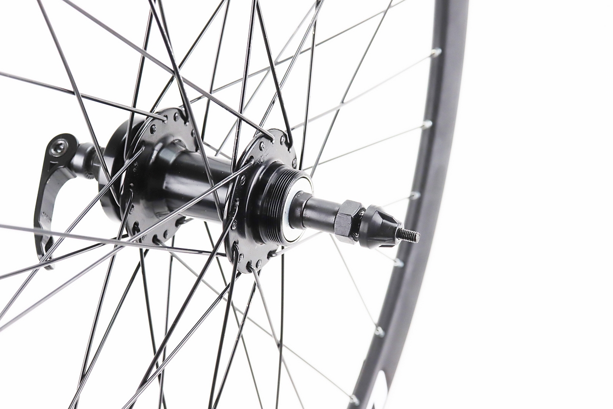 Колесо 27,5" заднее Disk-brake, обод "капля" и втулка 14Gx36H алюминиевые NECO MS31R, под вольнобег, крепл. эксцентрик, "GRAVITY" — изображение 3