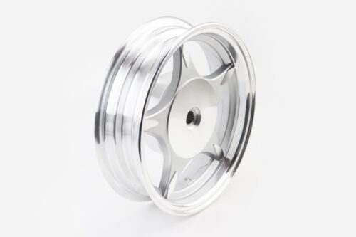 Диск задній литий MT2,50x10 Z19 для 4Т (бараб. гальм., d-110мм) "5 променів" сірий, тип 1