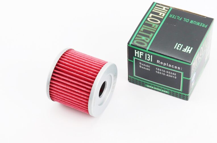 Фільтр-елемент масляний HF131 (44×40мм) Suzuki AN400 Burgman/GS125 SZ,D/UX150 K8,K9,L0,L1-L5 SIXteen,Hyosung GT125/GV125 Aquila/GV250 Aquila EFI/RX125