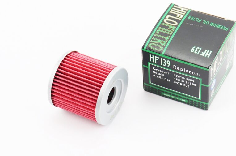 Фильтр-элемент масляный HF139 (44×44мм) KAWASAKI KLX 400 R/SR, SUZUKI DR-Z 400 E/S/SM, ATV KAWASAKI KFX 400, SUZUKI LT-A 500/LT-Z 400/450 Quadracer