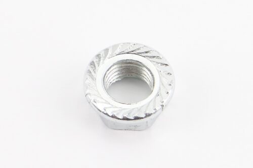 Гайка М10x1,25 фланц 8 цб зубч DIN6923 - Зображення 2