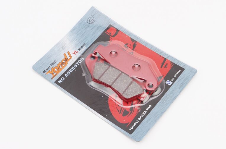 Тормозные колодки (дисковые) Honda CR 125/XLR 125 RW/CRM 250/XR 250/XL 600; SUZUKI- DR 125/RM 125-250 SBK2; KAWASAKI- KLX 250/ KX 250 к-кт красные