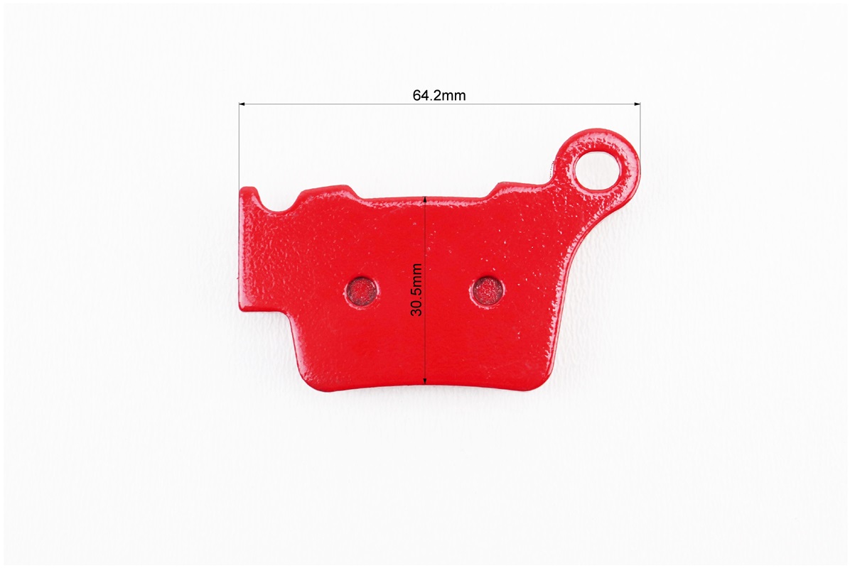 Тормозные колодки (дисковые) HUSQVARNA-CR 125;CR 250;ТС250;WR 125 Enduro/KTM- SX125;EXC 125, к-кт 2шт — изображение 2