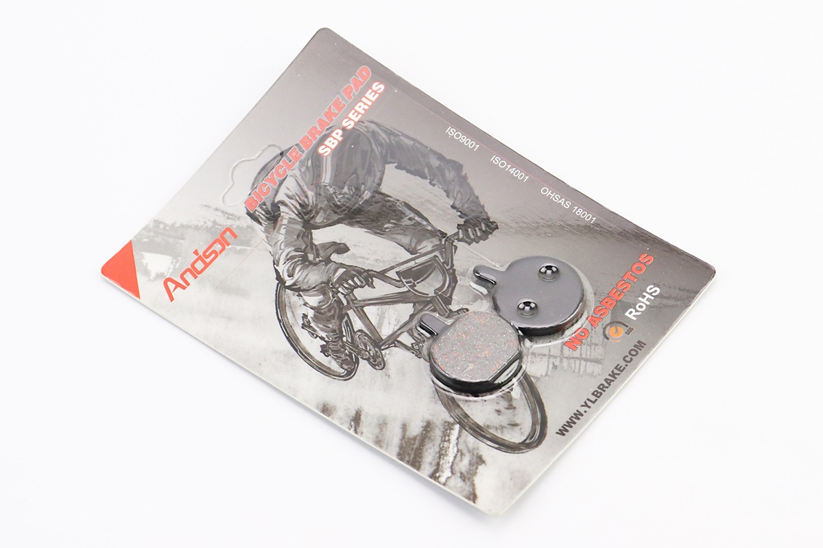 Гальмівні колодки Disk-brake (Hayes MX2,3, Sole, Artec ADC-01, JAK-5, Bolids Boli-BB2), чорні YL-1025