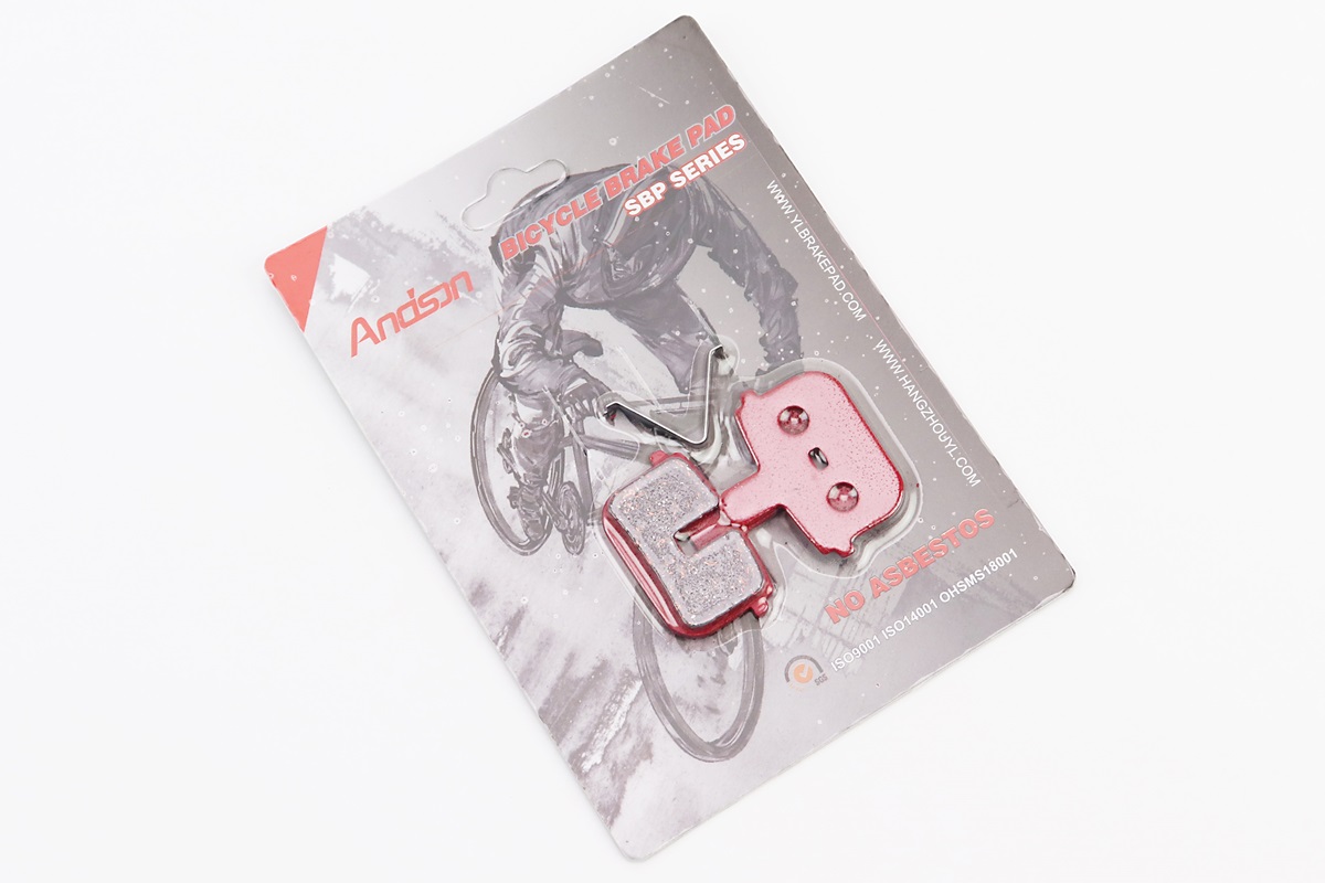 Тормозные колодки Disk-brake (Kugoo G-Booster,M5,V1,G2 Pro, Bolids Boli-BB8), красные YL-1059