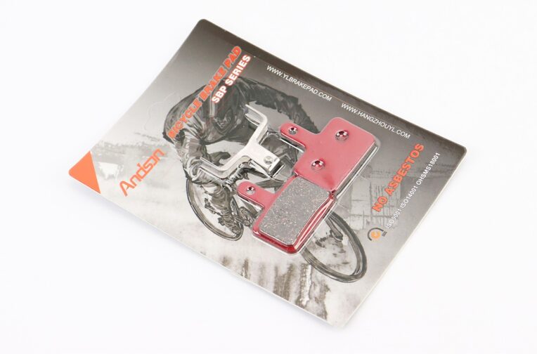 Гальмівні колодки Disk-brake (Shimano BR-M416,575,495,486,485,446,445,395,375), червоні YL-1001