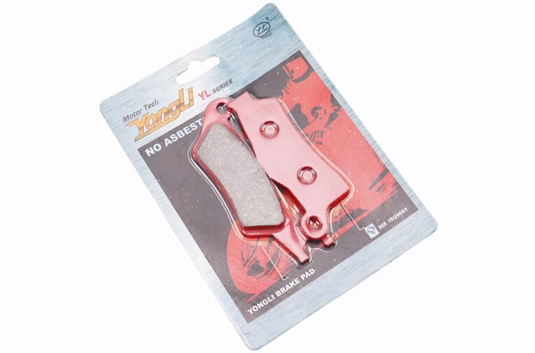 Тормозные колодки (дисковые) CAN AM-Outlander 500-650-800-1000/ Renegade 500-800-1000 к-кт 2шт красные